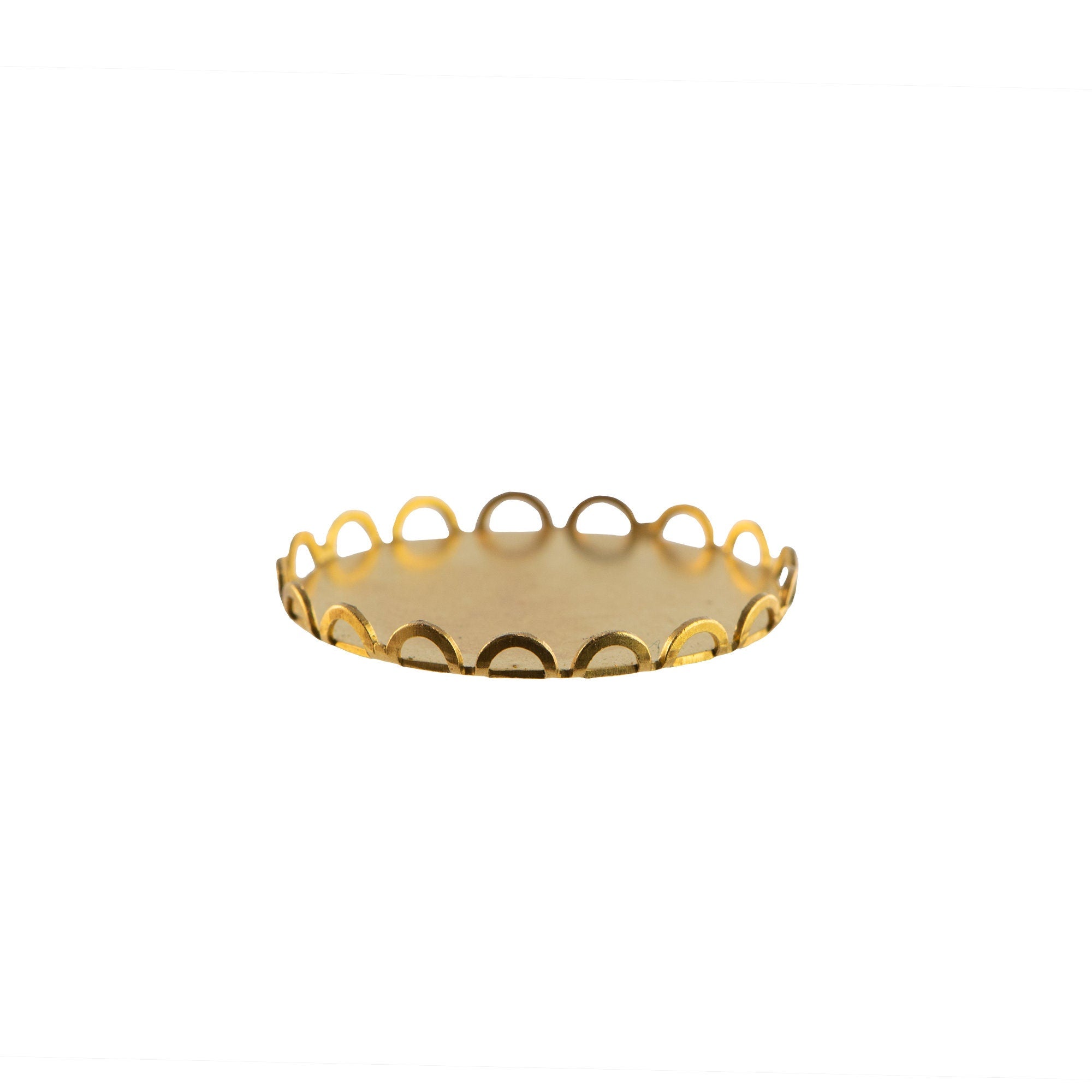 15mm No Loop Lace Edge Round Setting (10)