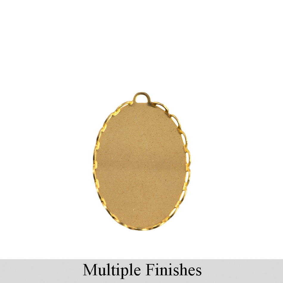 18x13mm 1 Loop Lace Edge Oval Setting (8)