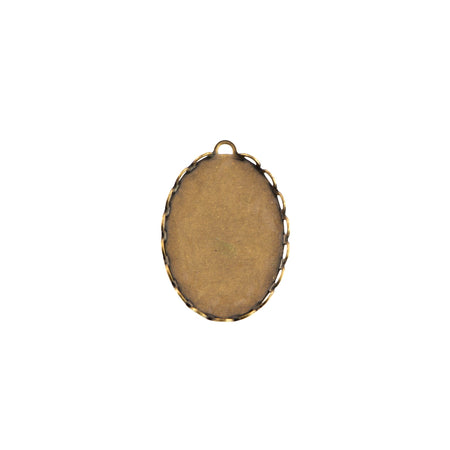 14x10mm 1 Loop Lace Edge Oval Setting (10)