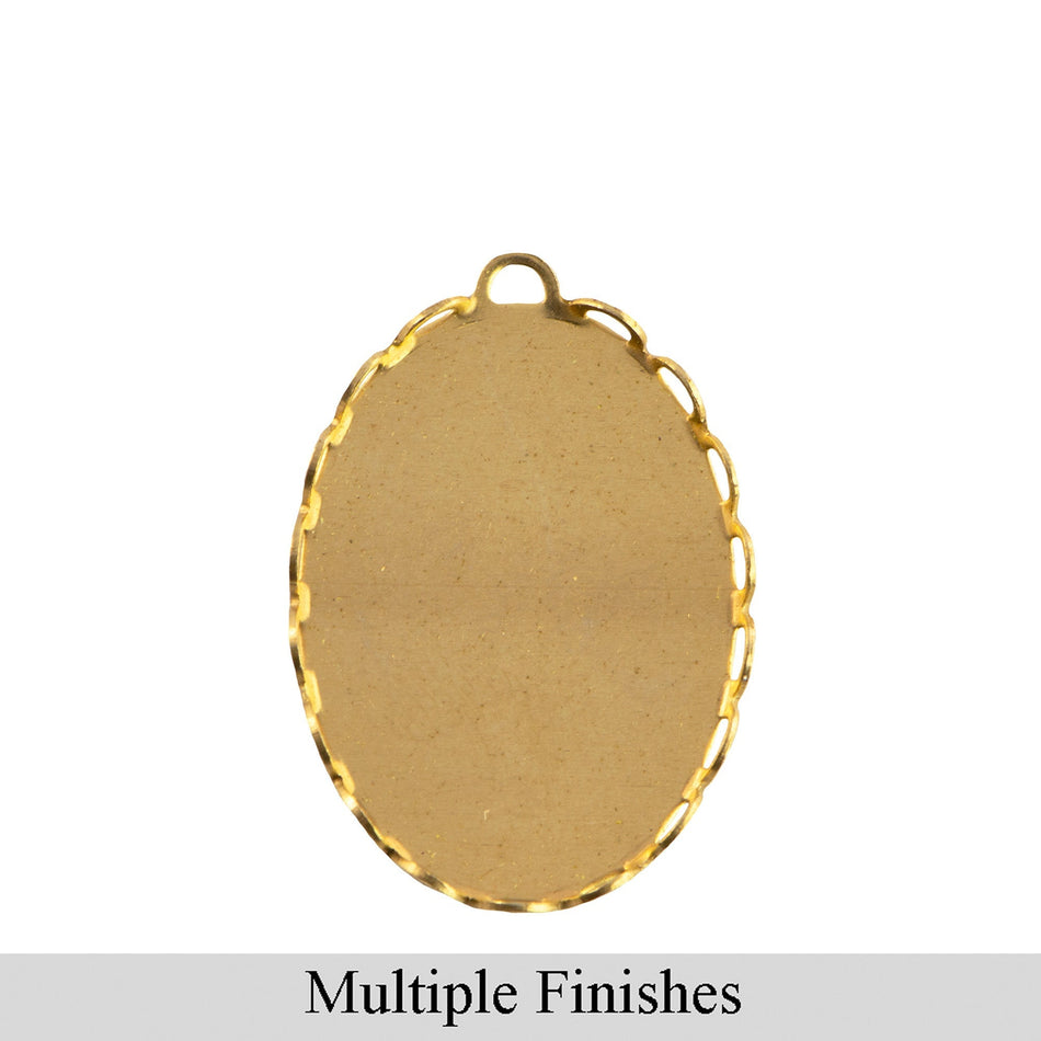 30x22mm 1 Loop Lace Edge Oval Setting (4)