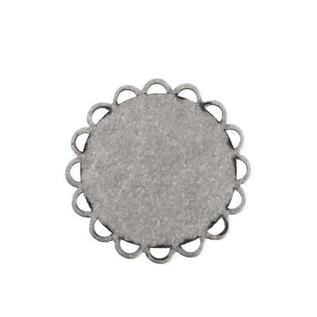 18mm Flat Pad Lace Edge Round Setting (8)
