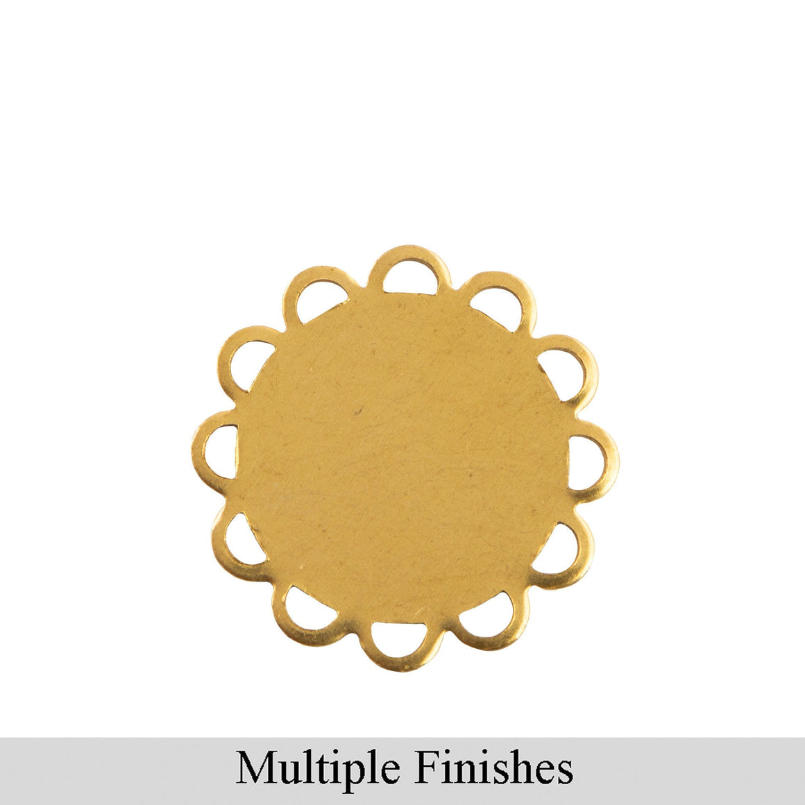 15mm Flat Pad Lace Edge Round Setting (10)