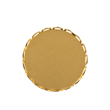 22mm No Loop Raw Brass Lace Edge Round Setting (6)