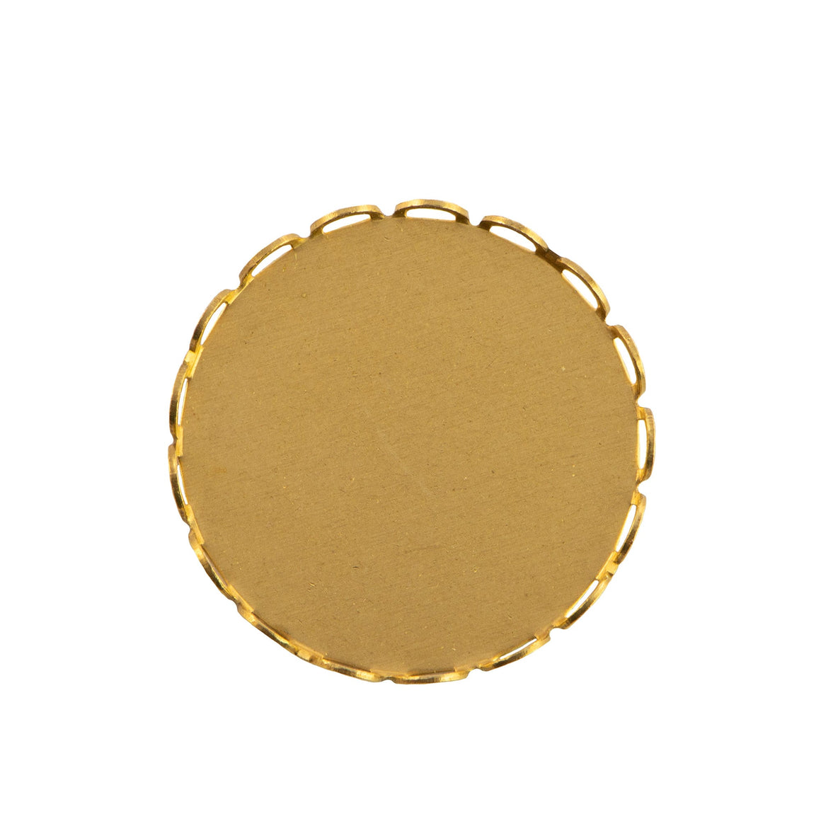 27mm No Loop Raw Brass Lace Edge Round Setting (4)