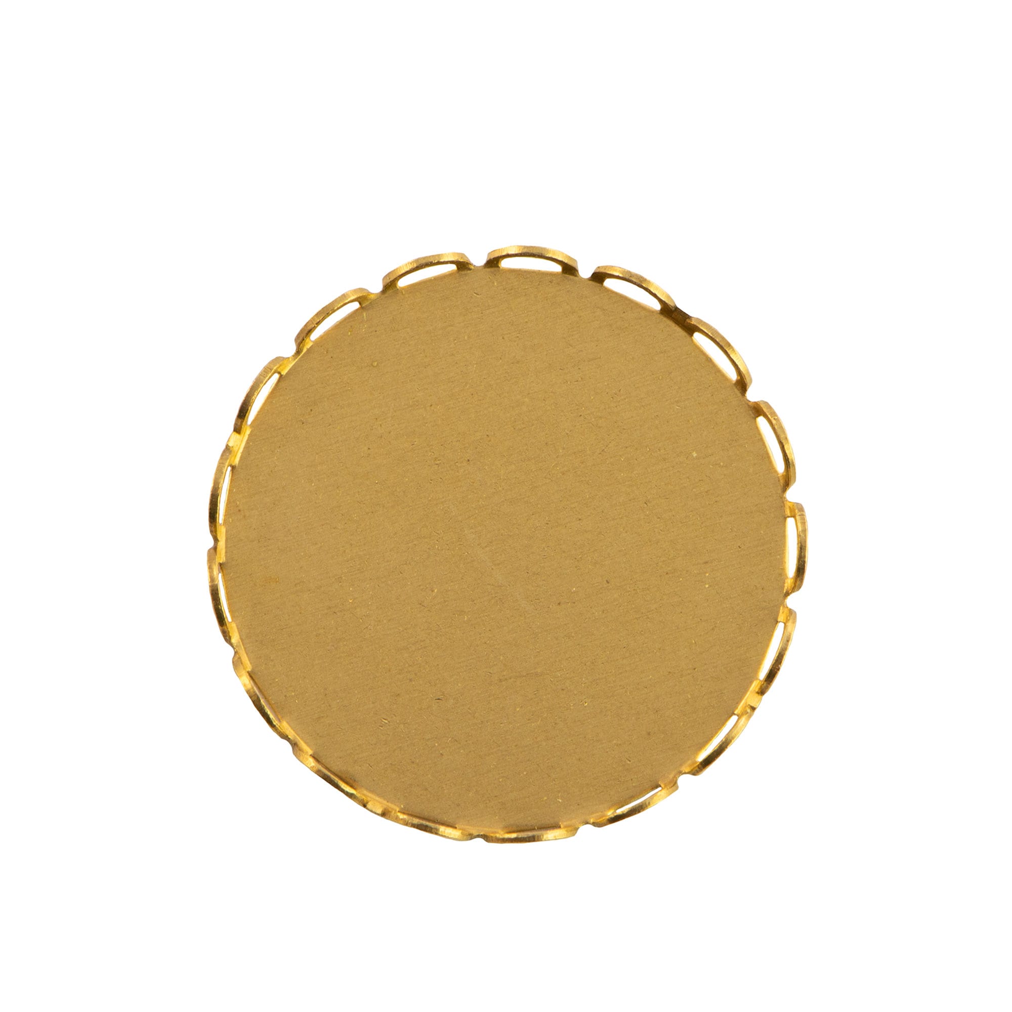 27mm No Loop Raw Brass Lace Edge Round Setting (4)