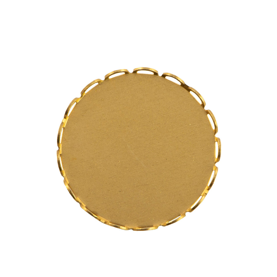 27mm No Loop Raw Brass Lace Edge Round Setting (4)