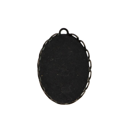 25x18mm 1 Loop Lace Edge Oval Setting (6)