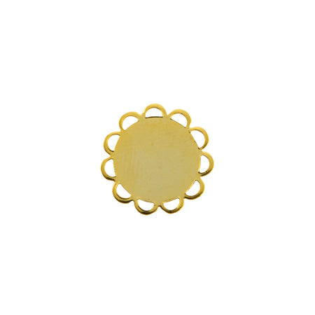 9mm Flat Pad Lace Edge Round Setting (16)