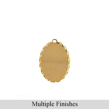 14x10mm 1 Loop Lace Edge Oval Setting (10)