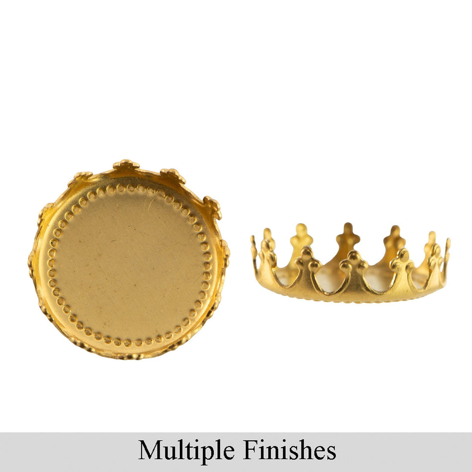 15mm Crown Edge Round Setting (8)