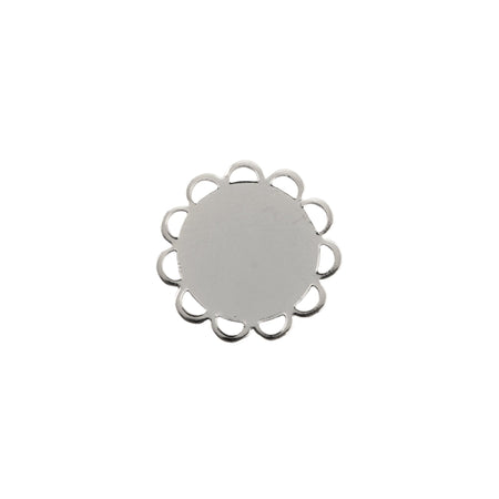 9mm Flat Pad Lace Edge Round Setting (16)