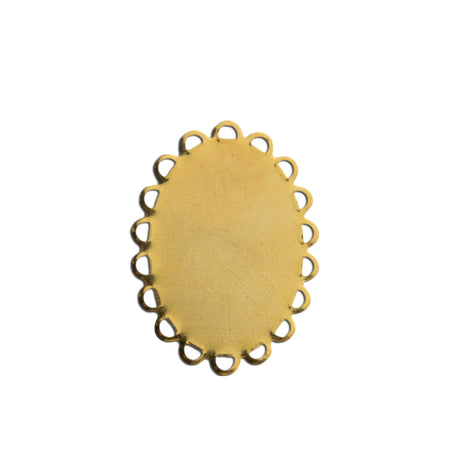 30x22mm Flat Pad Lace Edge Oval Setting (4)