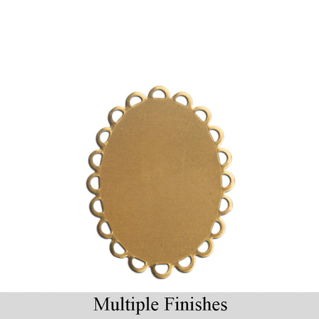 30x22mm Flat Pad Lace Edge Oval Setting (4)