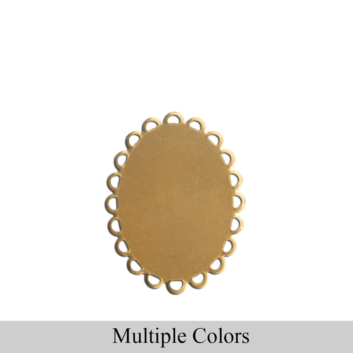 25x18mm Flat Pad Lace Edge Oval Setting (6)