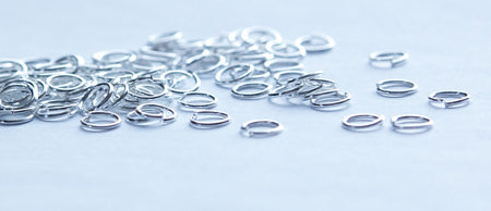 Silver Plated 6mm Open Jumprings 21 Gauge Nickel Free (100) fnd006