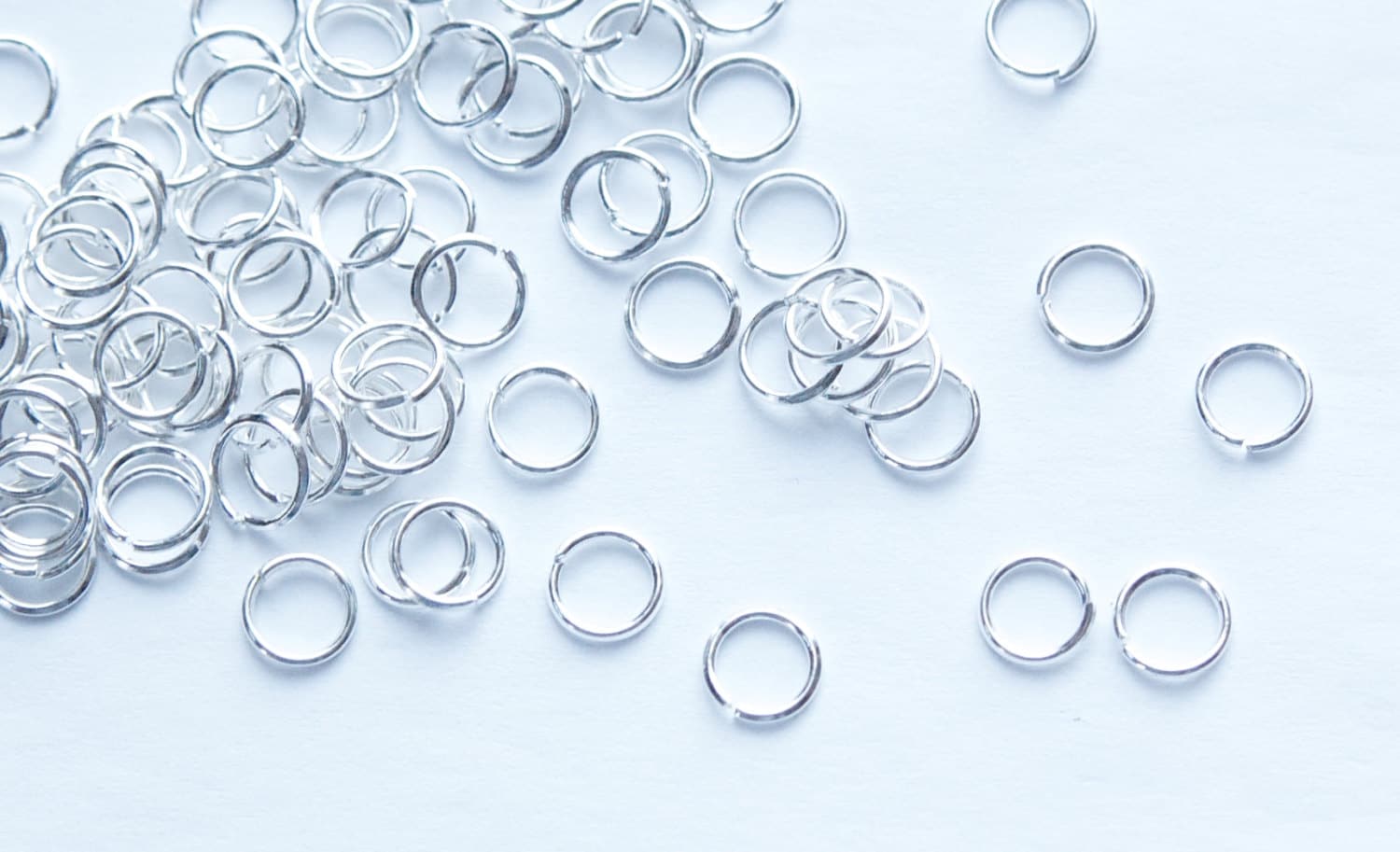 Silver Plated 6mm Open Jumprings 21 Gauge Nickel Free (100) fnd006