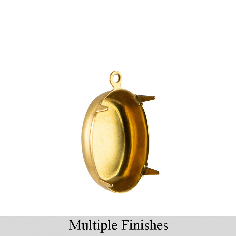 18x13mm Oval 1 Loop Closed Back Settings (8)