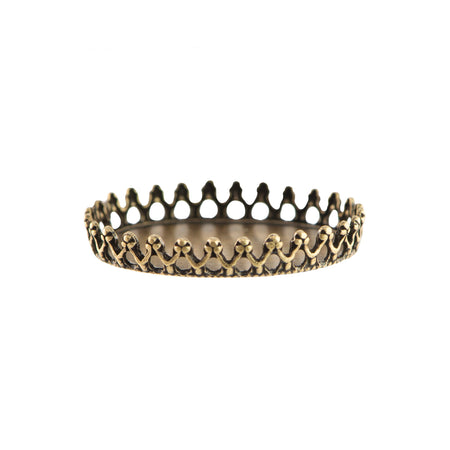 25x18mm Crown Edge Oval Setting (2)