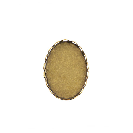 18x13mm No Loop Lace Edge Oval Setting (8)