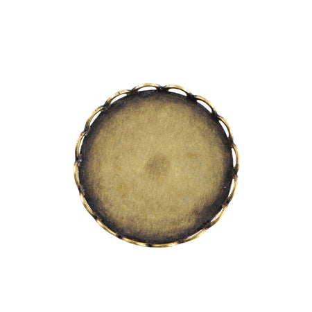 15mm No Loop Lace Edge Round Setting (10)