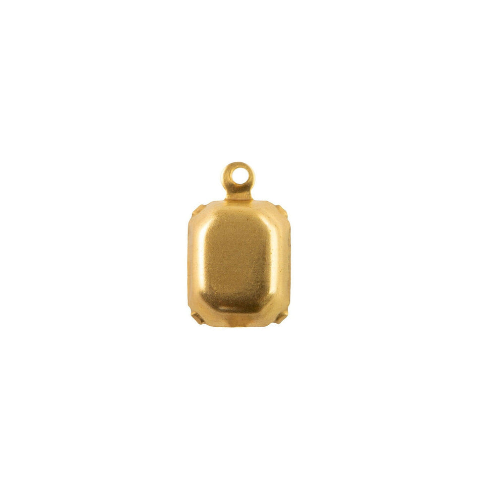 12x10mm Octagon 1 Loop Closed Back Settings (10)