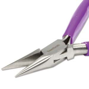 Beadsmith Super-fine Chain Nose Pliers w/Spring PL660