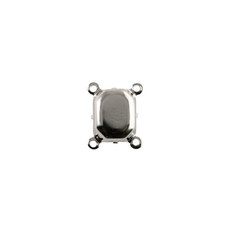 10x8mm Octagon 4 Loop Closed Back Settings (12)