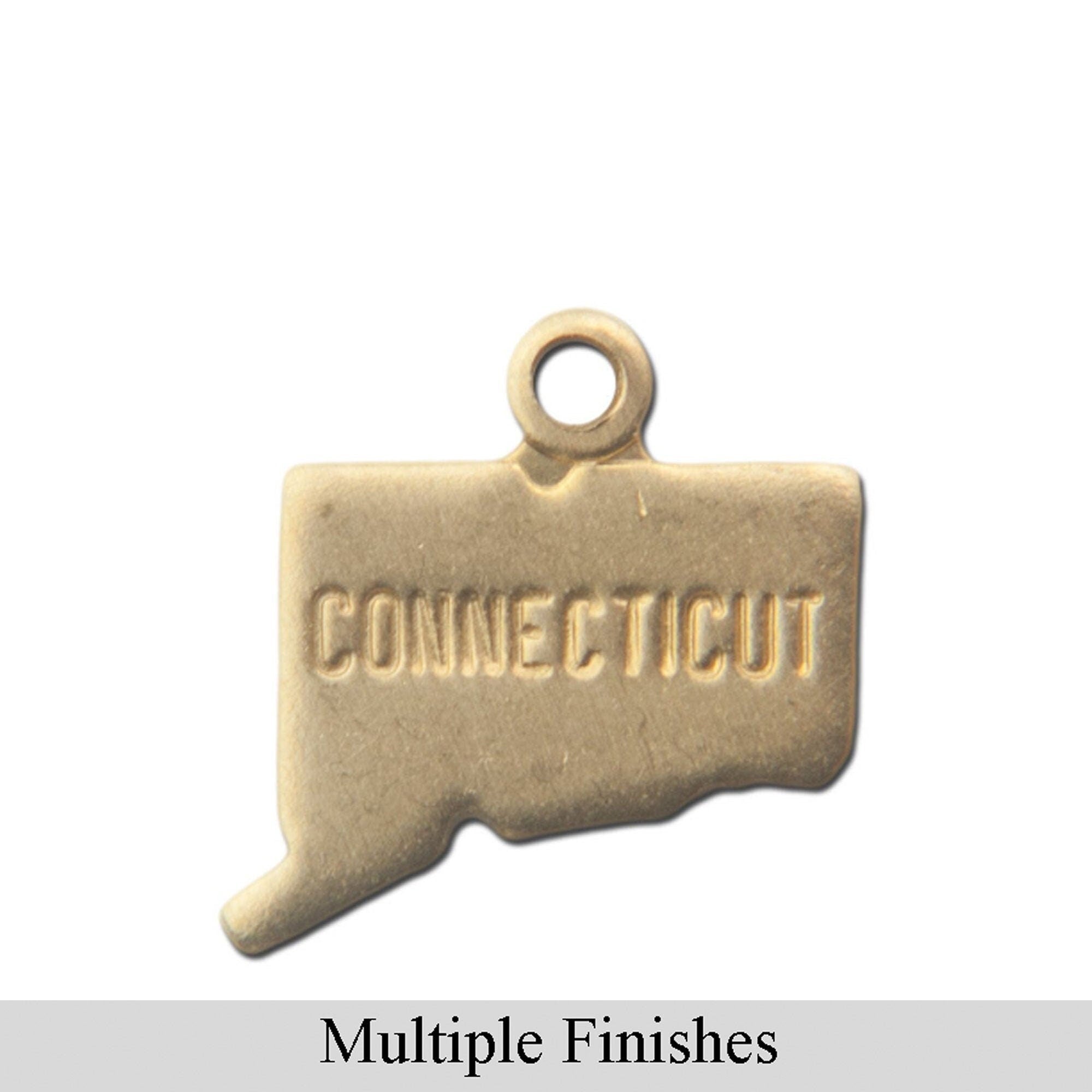 Connecticut State Charms (6)