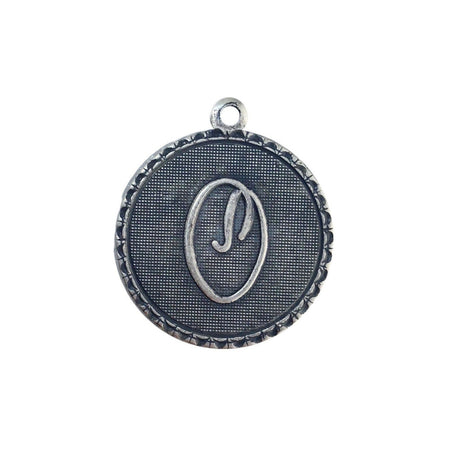 Letter O Charm with Loop (4)
