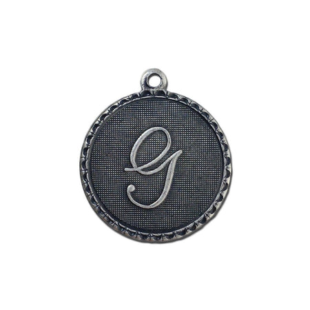 Letter G Charm with Loop (4)