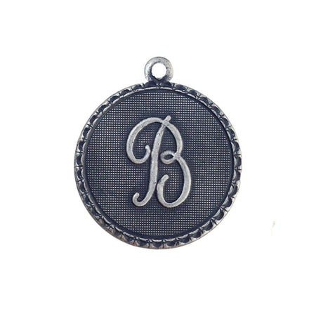 Letter B Charm with Loop (4)
