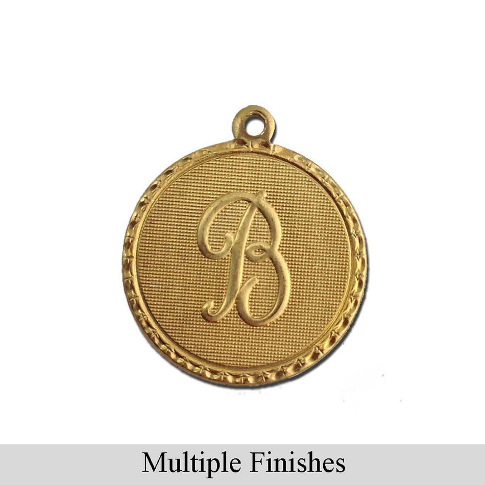 Letter B Charm with Loop (4)