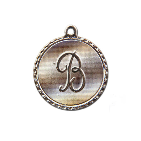 Letter B Charm with Loop (4)