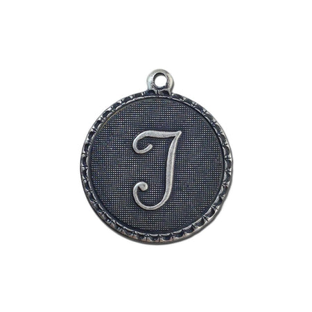 Letter T Charm with Loop (4)