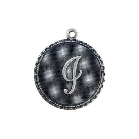 Letter I Charm with Loop (4)