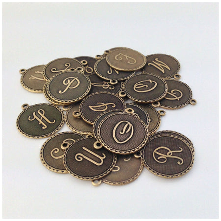 A to Z Complete Alphabet Letter Charm Set with Loop (1)