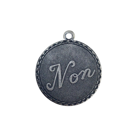 Non (No) Word Charm with Loop (4)