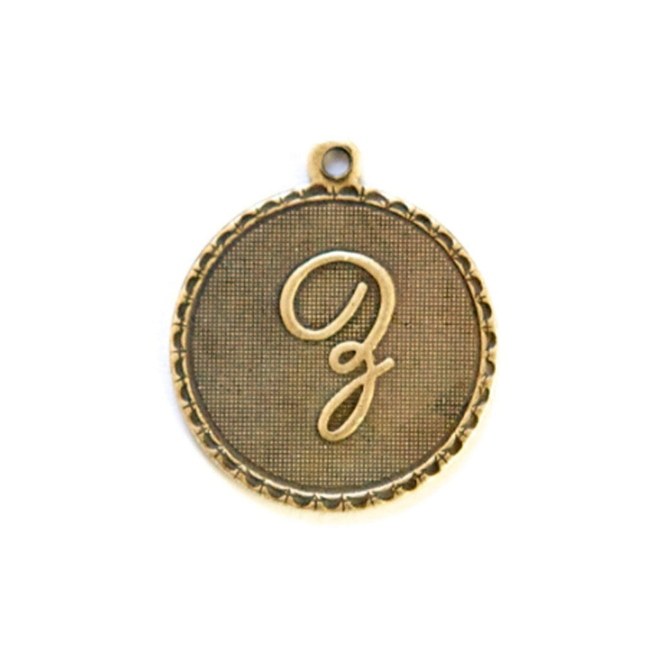 Letter Z Charm with Loop (4)