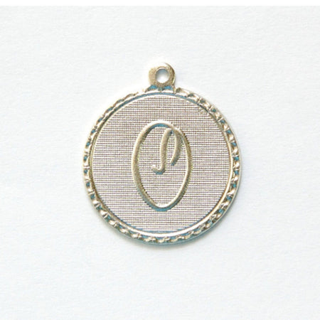 Letter O Charm with Loop (4)