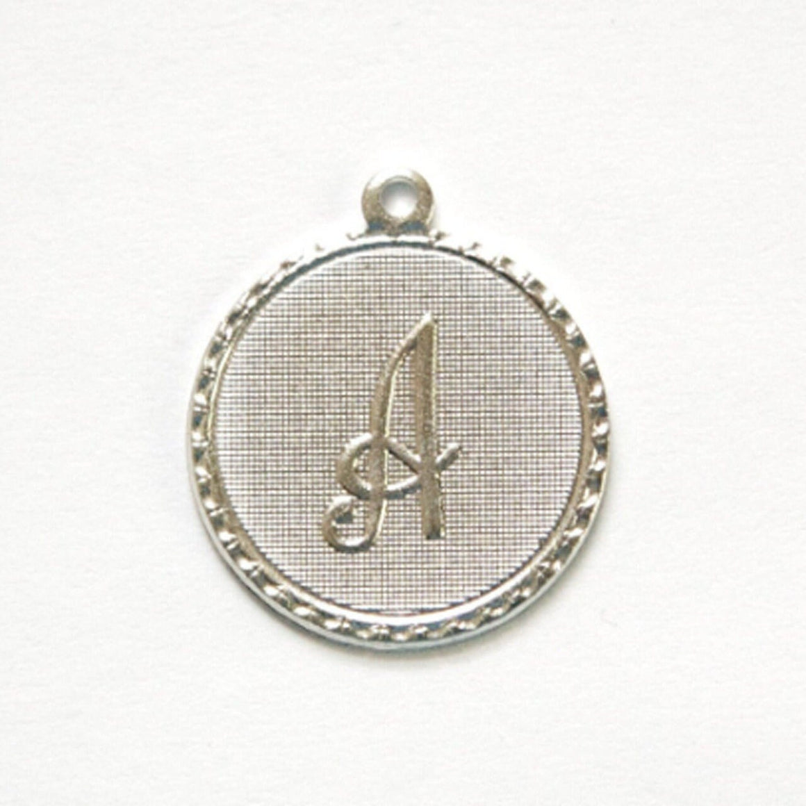 Letter A Charm with Loop (4)