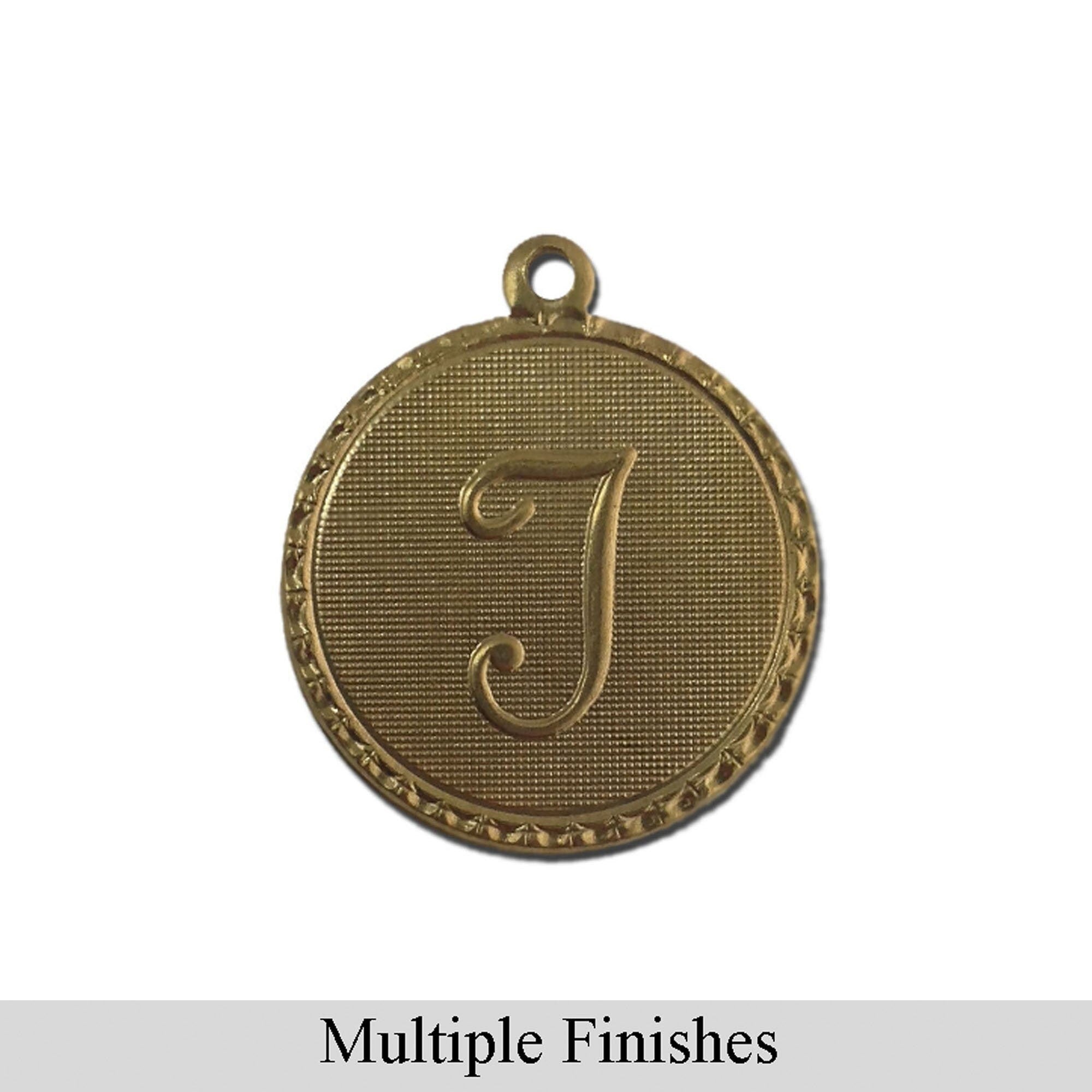 Letter T Charm with Loop (4)