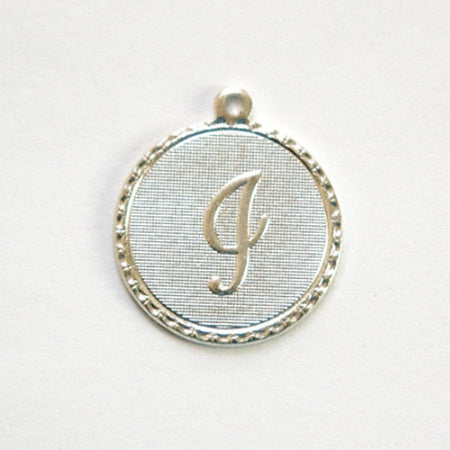 Letter I Charm with Loop (4)