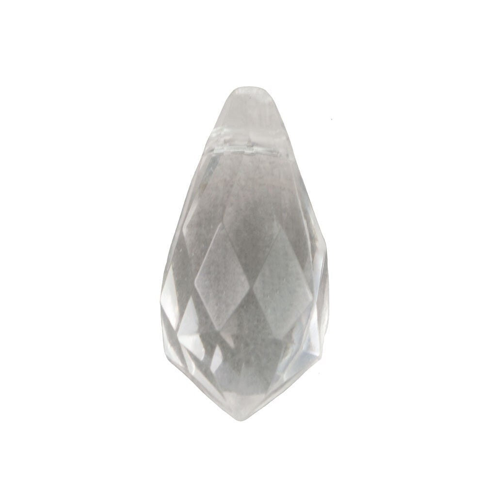 13x6mm Crystal Faceted Acrylic Teardrops (12)