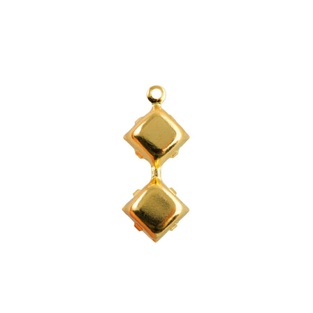 6mm Double Square 1 Loop Closed Back Settings (12)