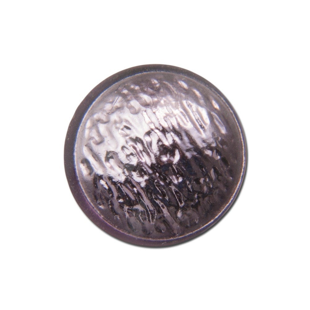Vintage Metallic Light Purple Glass Cabochons 11mm (4) cab518