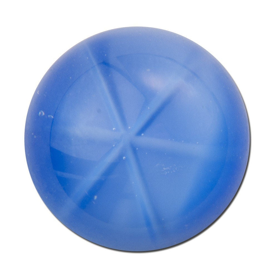 Vintage Blue Moonglow Glass Star Cabochons 15mm (2) cab699C