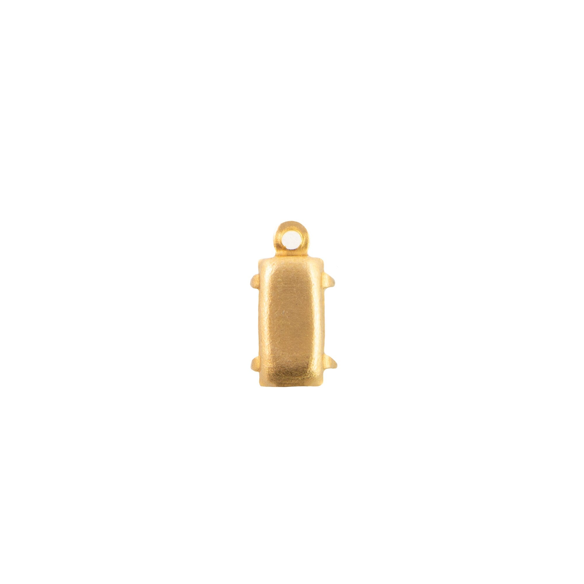 8x4mm Baguette 1 Loop Closed Back Settings (20)