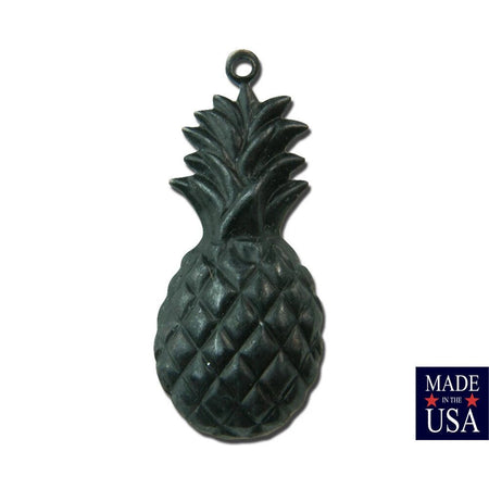 Pineapple Pendant Charm with Loop 29x13mm (6)