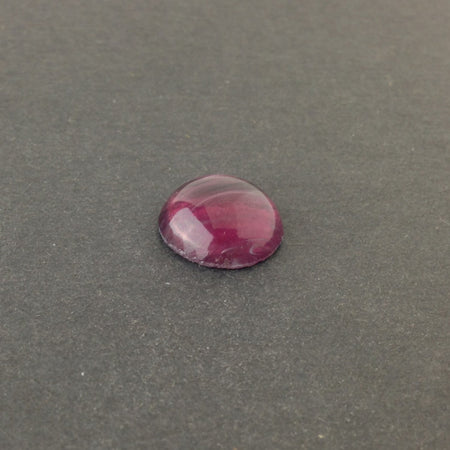Vintage Amethyst and White Swirled Glass Cabochons Japan 18mm (2) cab099A