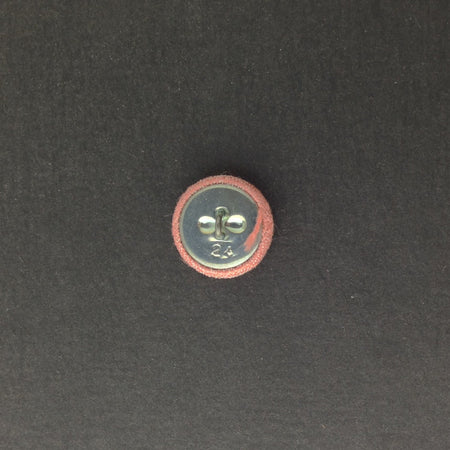 Vintage Peach Silk Buttons 15mm btn002D